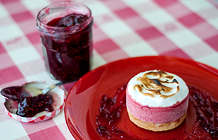 Tartelette framboise meringuée Tartelette framboise meringuée