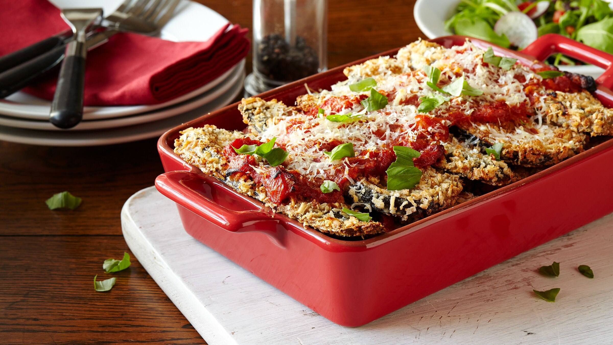 Baked Eggplant Parmesan Recipe Hellmann's US