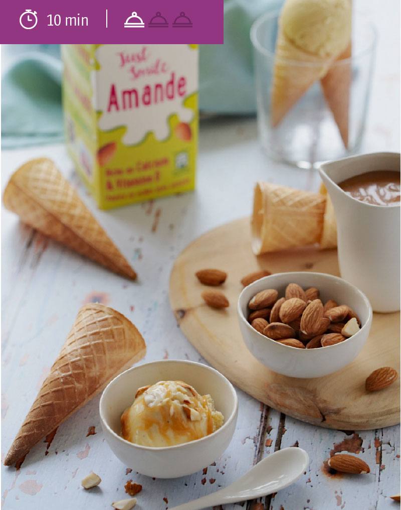 Glace Amande Vanille Glace Amande Vanille