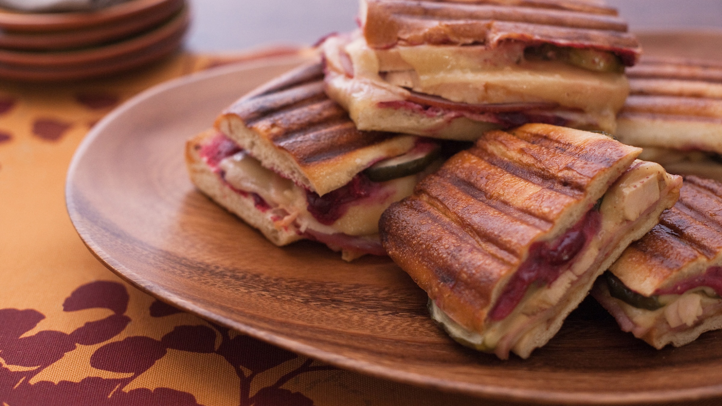 Chicken Cheddar & Cranberry Panini