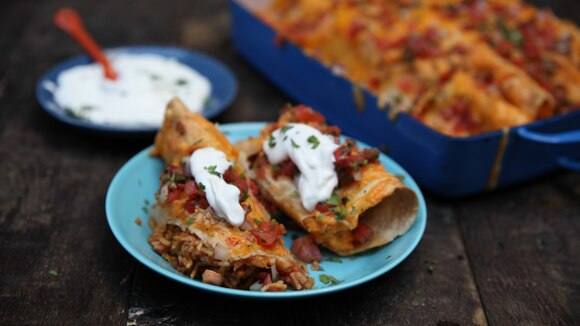 Cheddar Broccoli Beef Enchiladas Cheddar Broccoli Beef Enchiladas