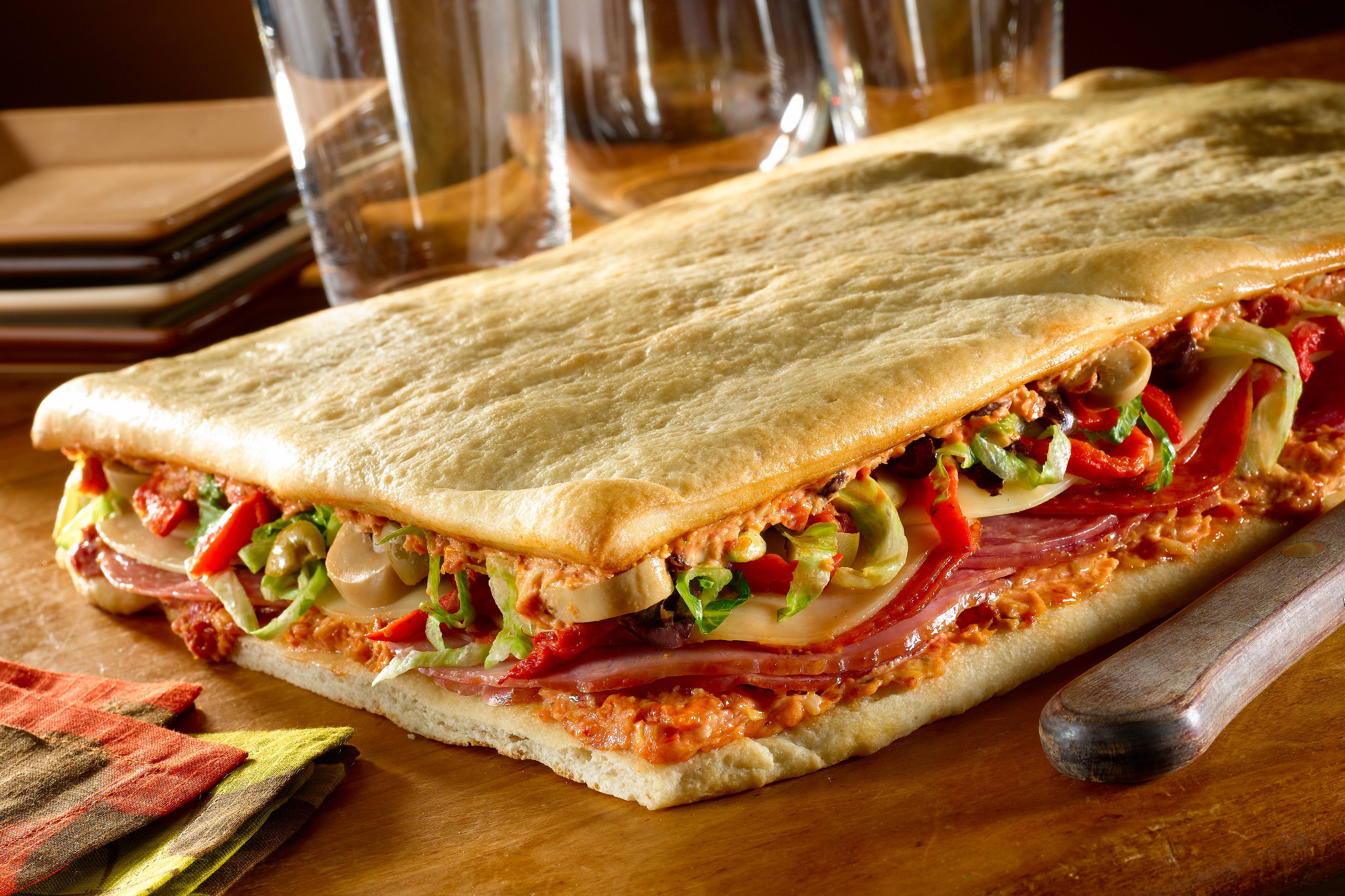 Antipasti Pizza Sandwich | Hellmann's Deutschland