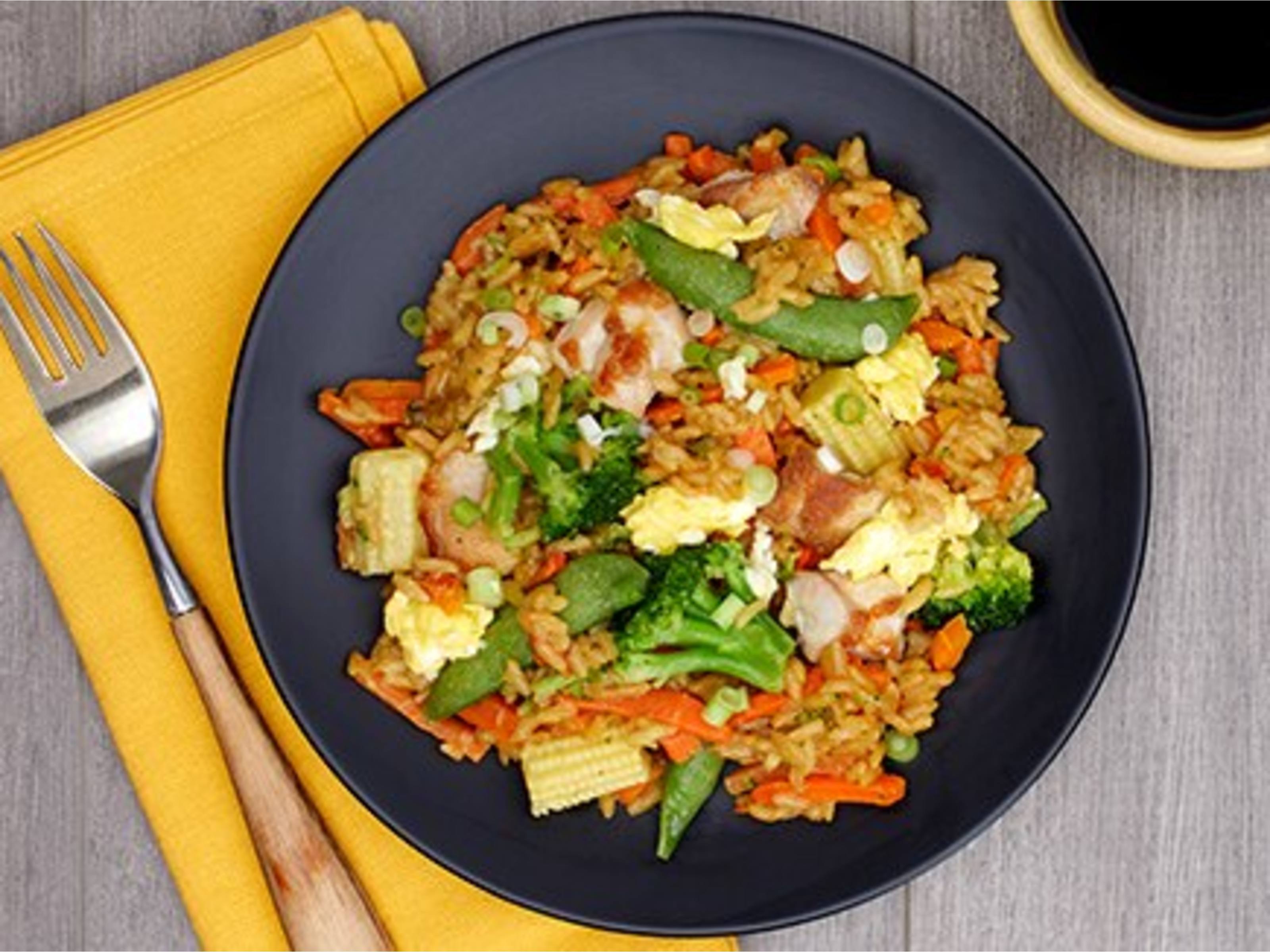 Arroz Frito con Pollo Arroz Frito con Pollo