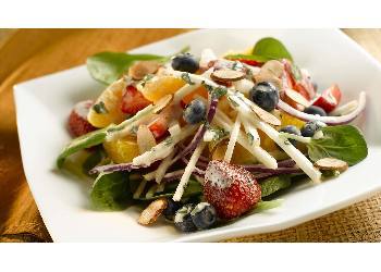 Creamy Citrus, Berry & Jicama Salad Creamy Citrus, Berry & Jicama Salad