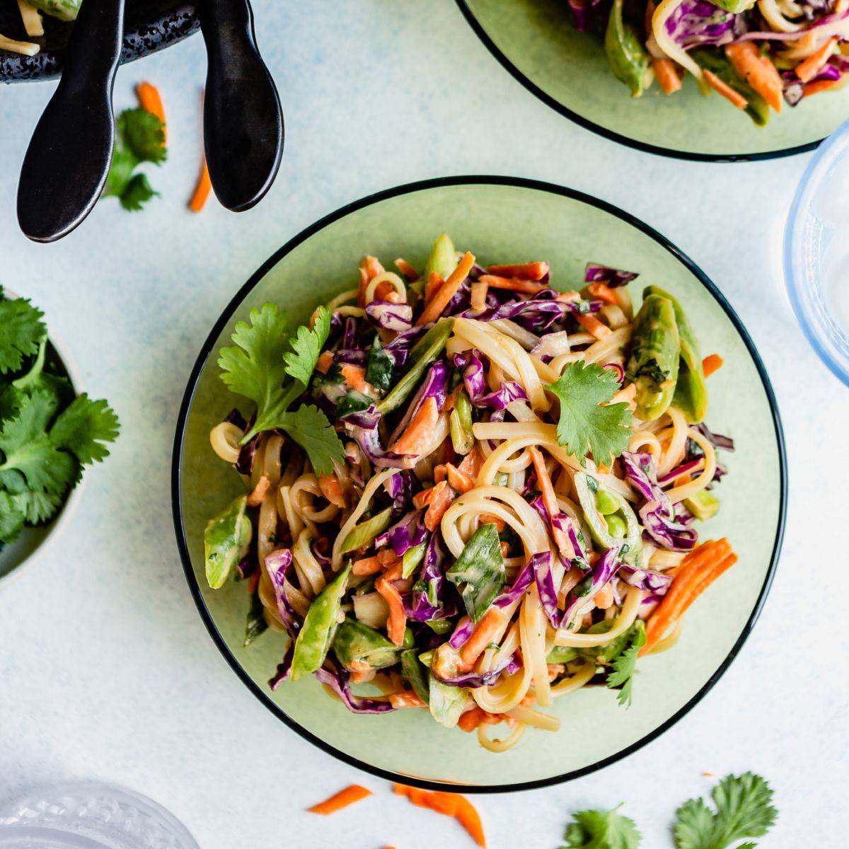 Chilled Noodle Salad with Soy-Sesame Dressing