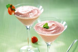Milkshake fraise coco Milkshake fraise coco