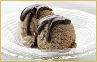 Ganache chocolat et glace café Ganache chocolat et glace café