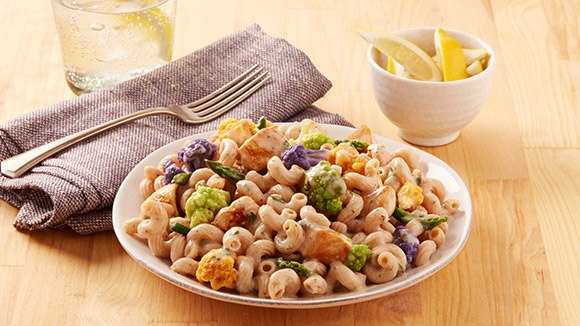 Pollo al limón con coliflor Pollo al limón con coliflor