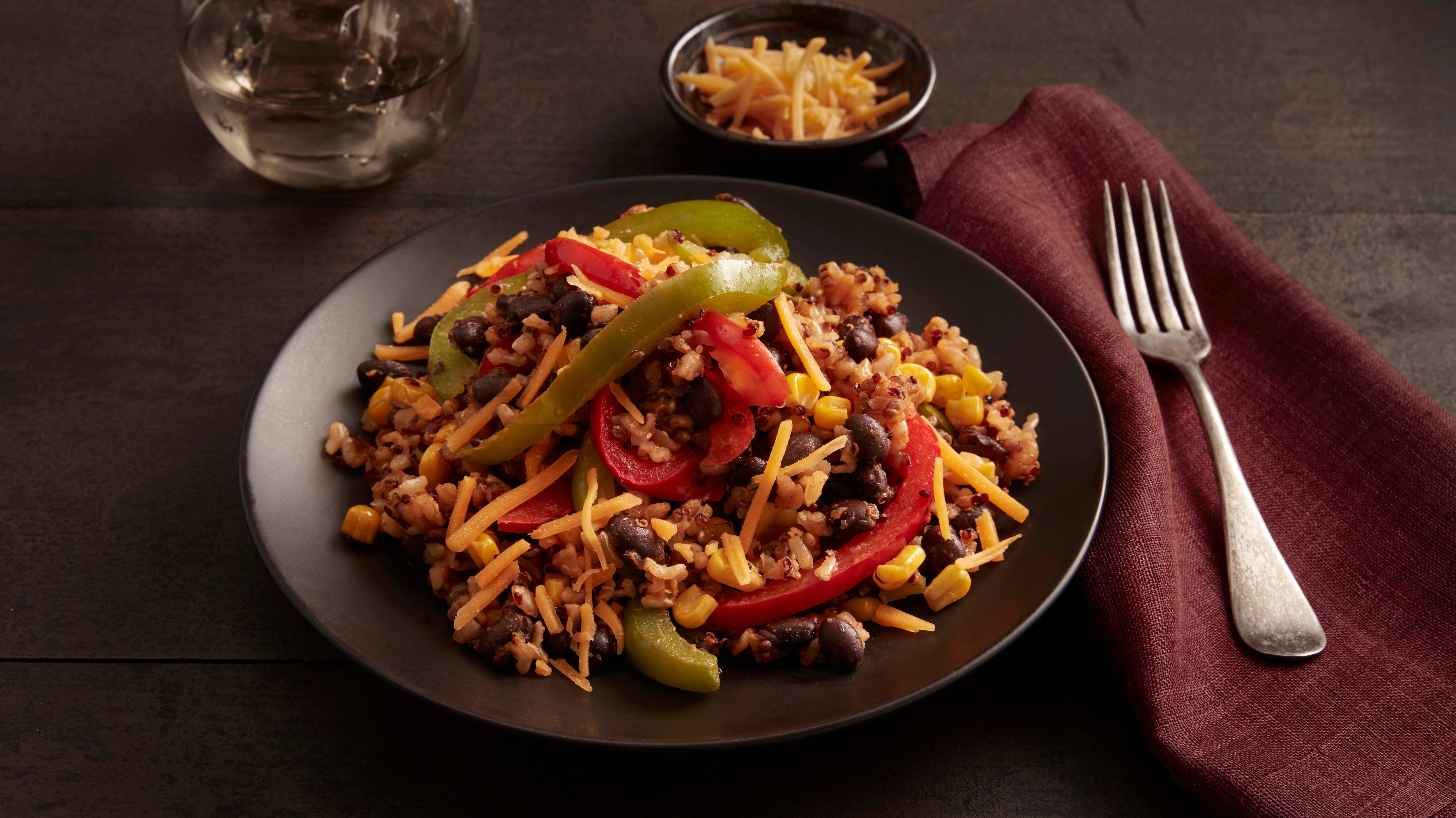 Southwestern Black Beans, Brown Rice & Quinoa Southwestern Black Beans, Brown Rice & Quinoa