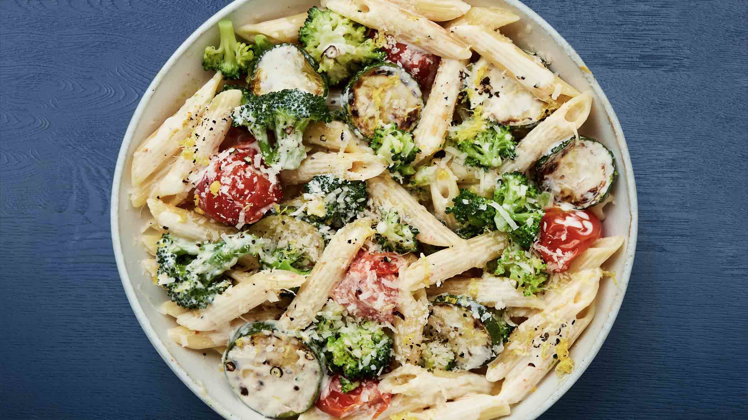 One Pot Creamy Vegetable & Pasta Recipe One Pot Creamy Vegetable & Pasta Recipe