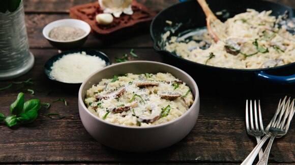 Creamy Mushroom Risotto Creamy Mushroom Risotto