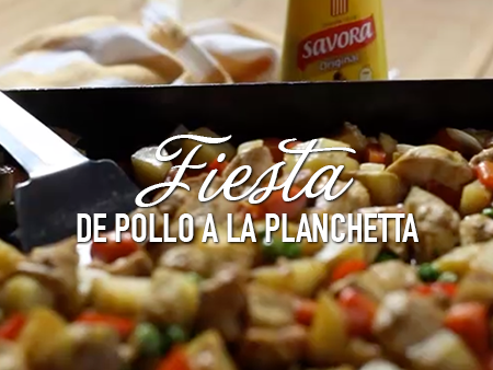 Pollo a la plancha con un toque de Savora Original Pollo a la plancha con un toque de Savora Original