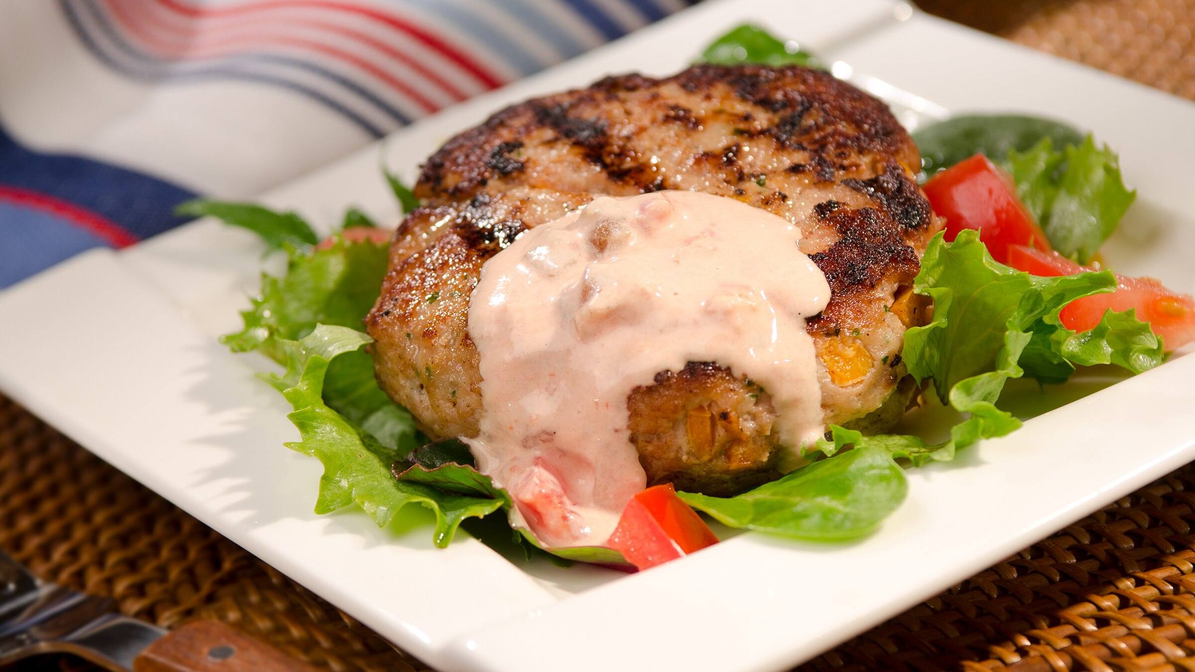 Sabrosa receta de hamburguesa de pavo Sabrosa receta de hamburguesa de pavo