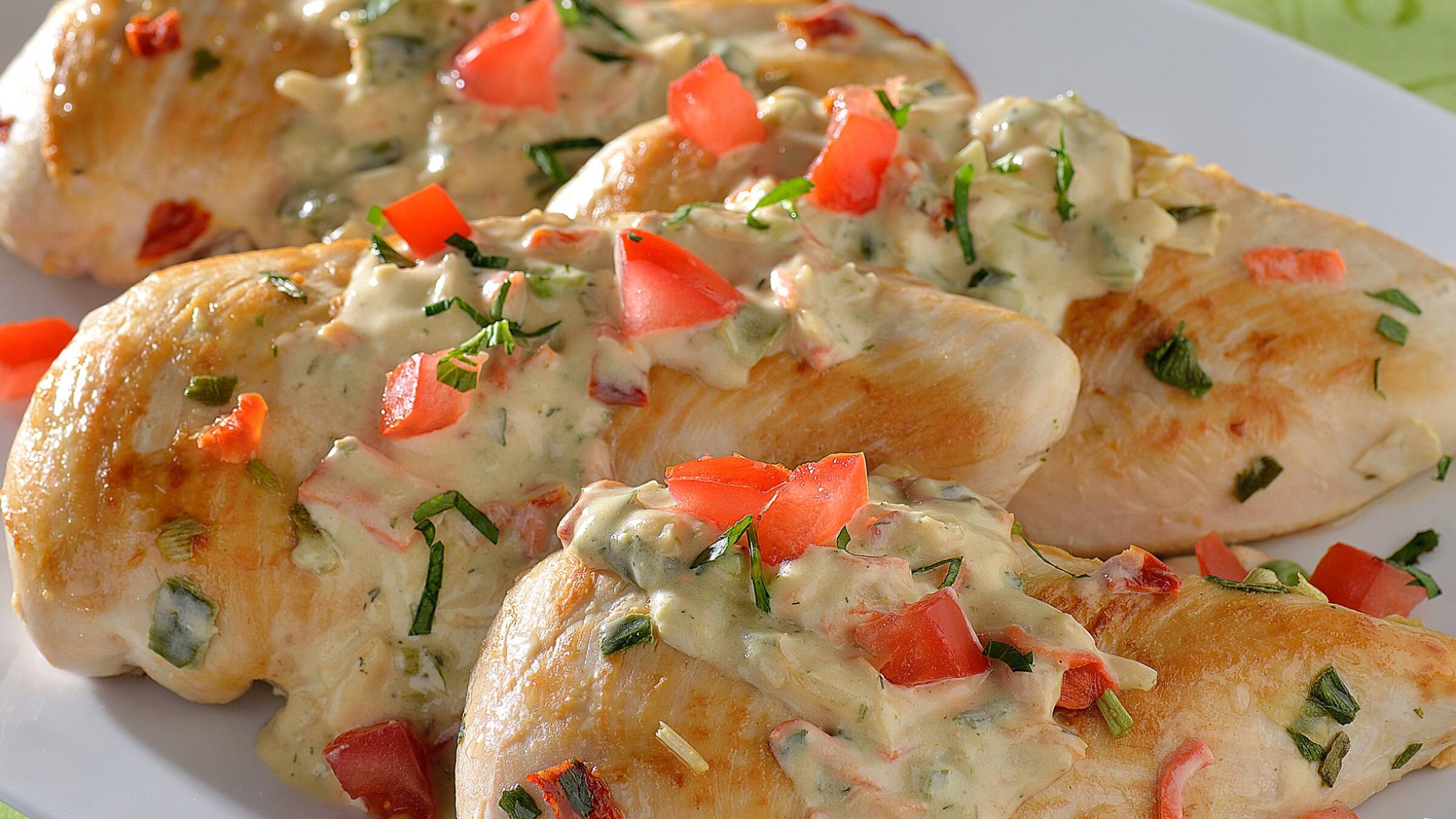 Easy Creamy Vegetable Chicken Easy Creamy Vegetable Chicken