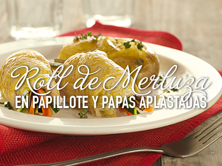 Roll de merluza y un toque de Savora Roll de merluza y un toque de Savora