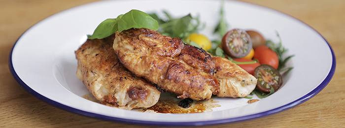 Chicken Saltimbocca Tricolore