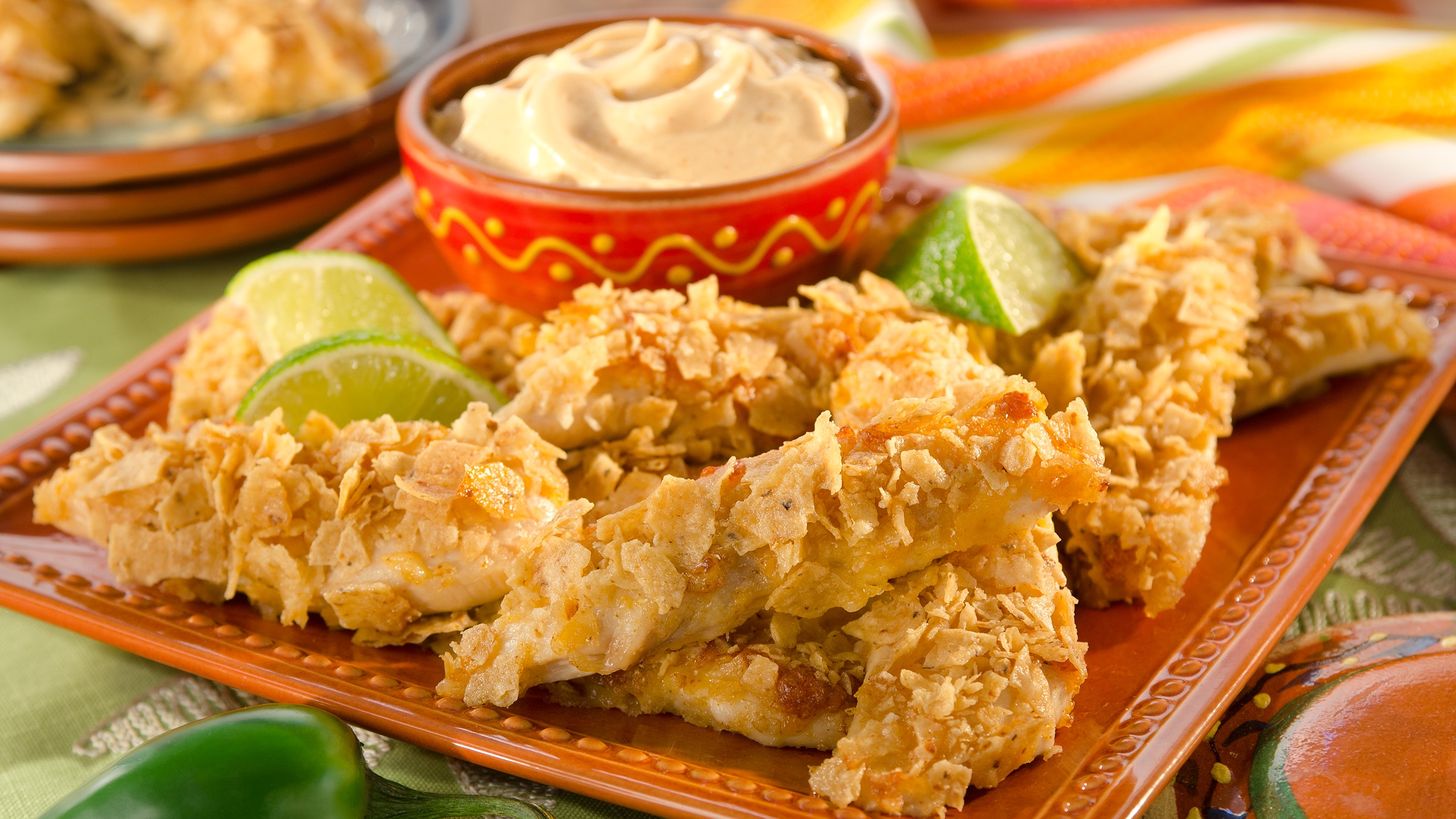 ChipotleLime Crusted Chicken Tenders