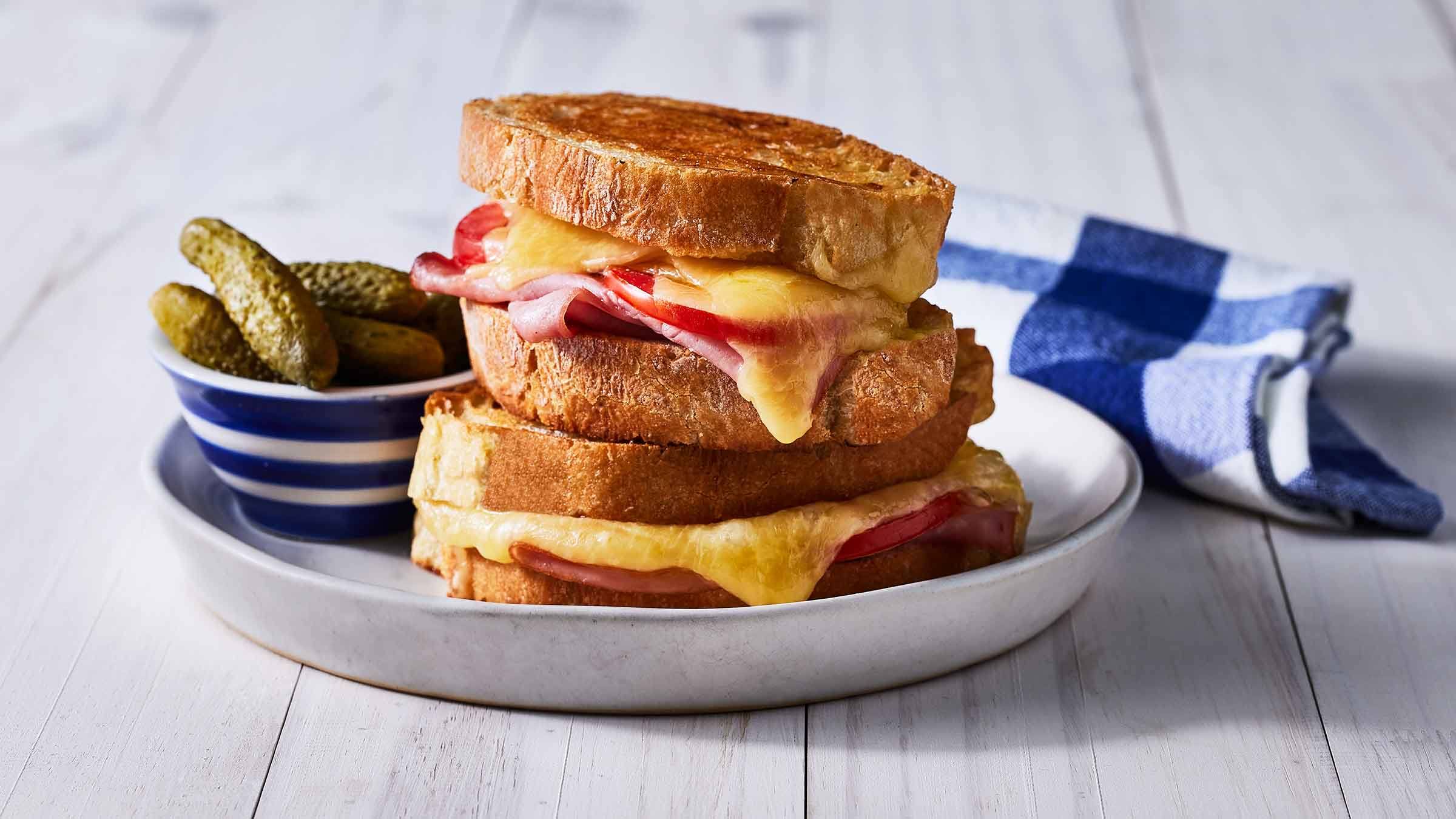 Grilled Ham 'N Cheese