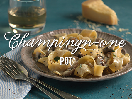 Fideos al champingnon al estilo Savora Fideos al champingnon al estilo Savora