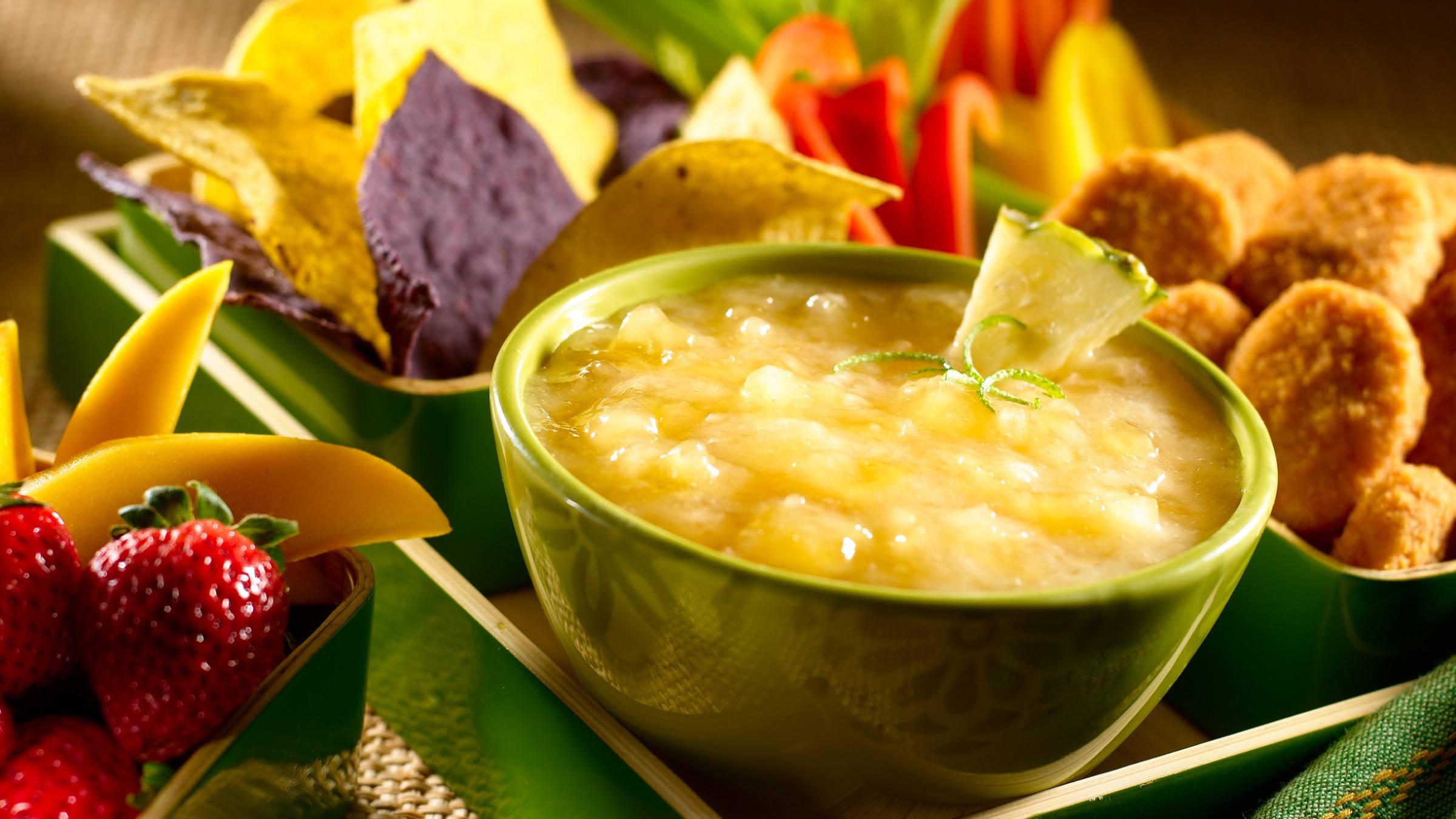 Creamy Pineapple-Lime Dipping Sauce Creamy Pineapple-Lime Dipping Sauce