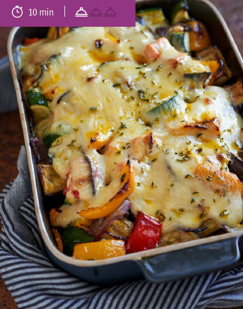 Gratin de légumes à la béchamel Gratin de légumes à la béchamel