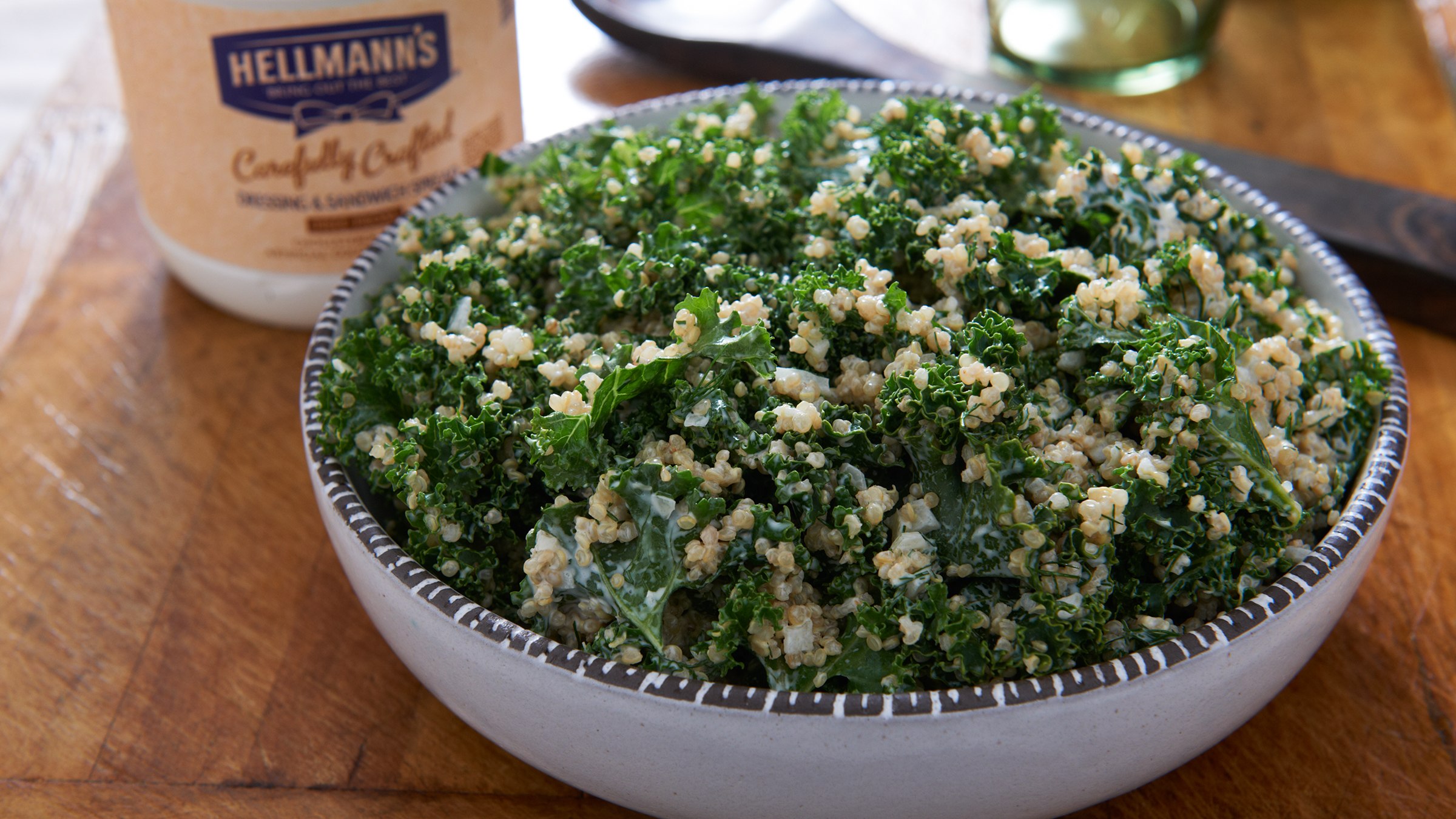 Quinoa and Kale Salad with Fresh Herbs Quinoa and Kale Salad with Fresh Herbs