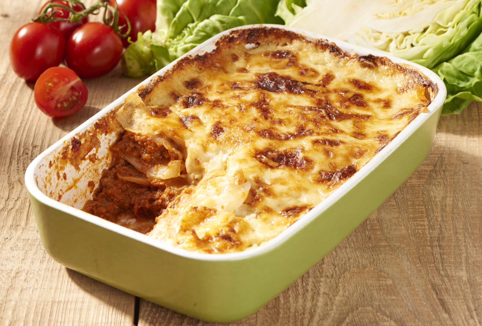 Spitzkohl Lasagne