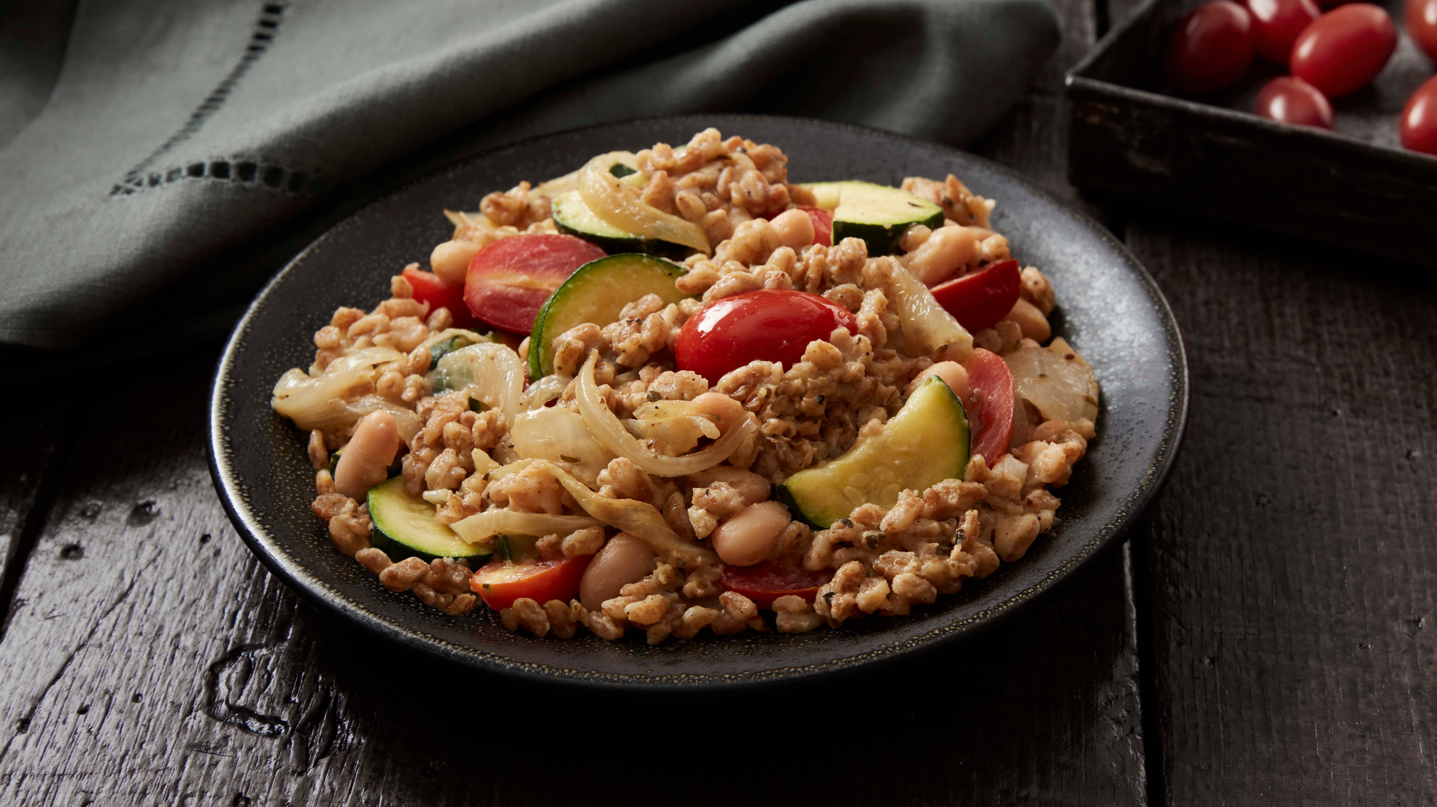 Rustic Italian White Bean with Farro Rustic Italian White Bean with Farro