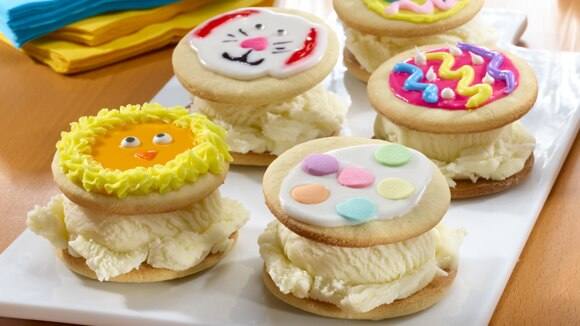 Festive Ice Cream Sandwiches Recipe Festive Ice Cream Sandwiches Recipe