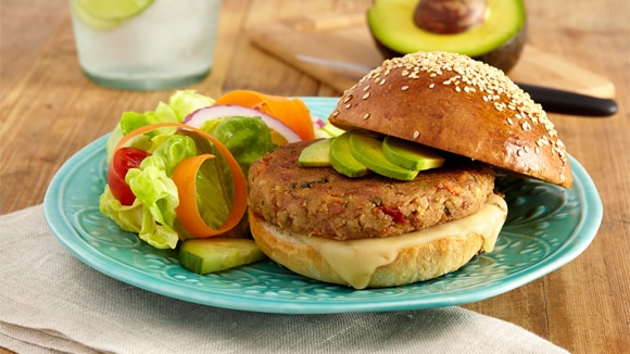 Souperior Veggie Burger Souperior Veggie Burger