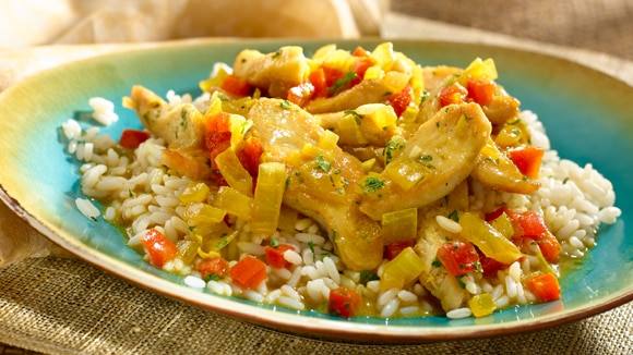 Chicken & Coconut Curry Saute Chicken & Coconut Curry Saute