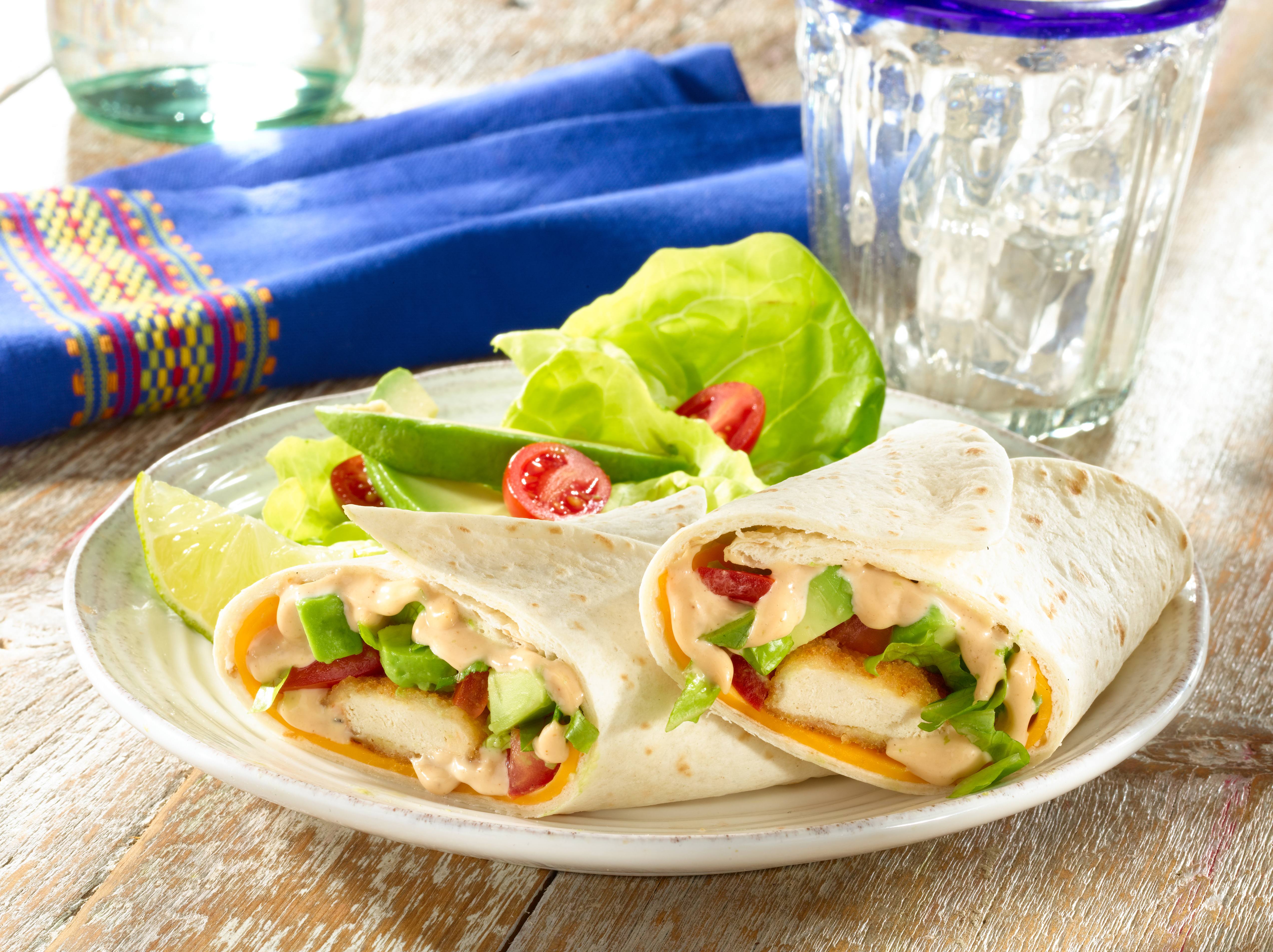 BBQ Hähnchen Wraps | Hellmann's Deutschland