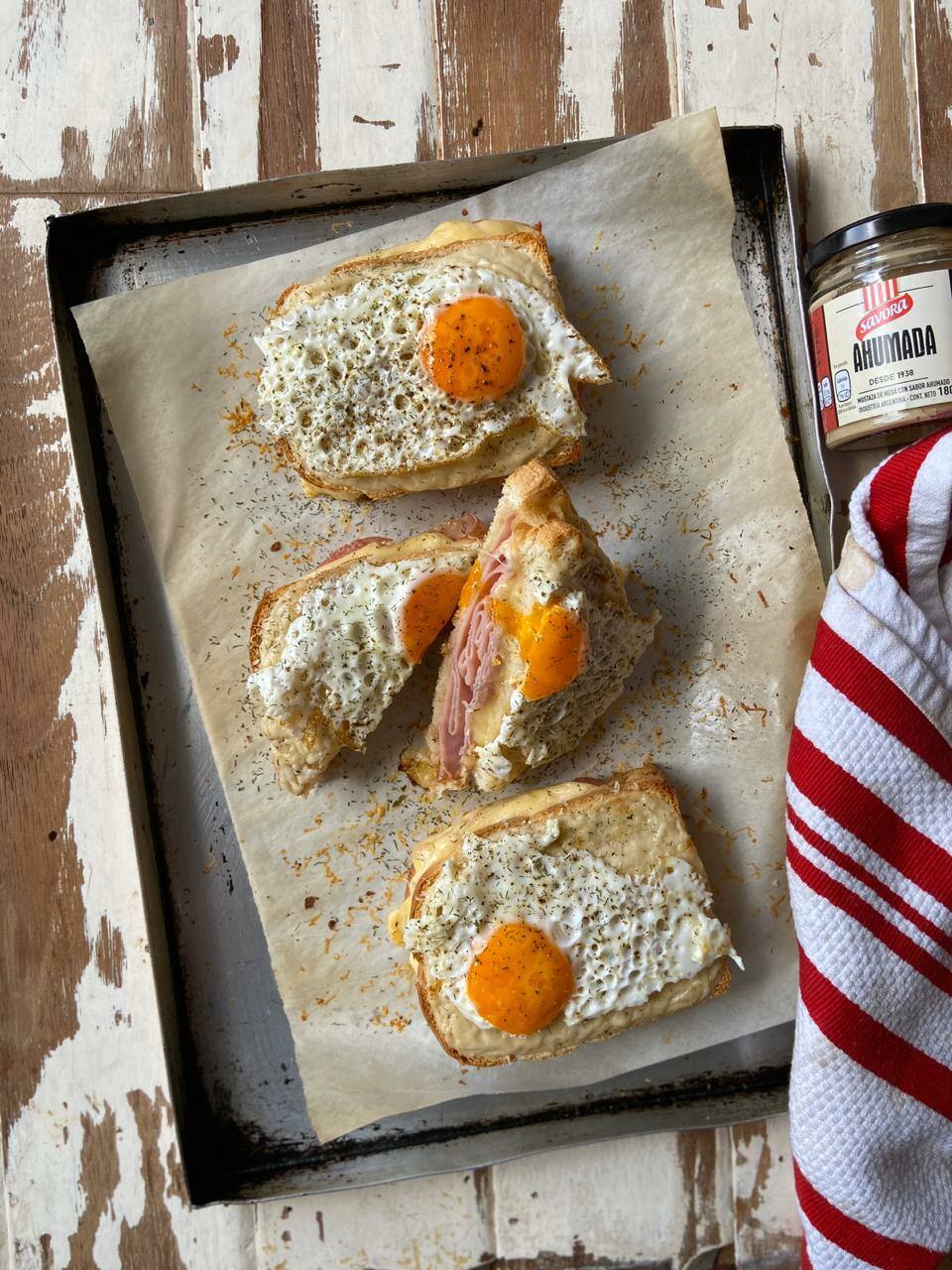 Croque Madame estilo Savora by Cook Van Oyen Croque Madame estilo Savora by Cook Van Oyen