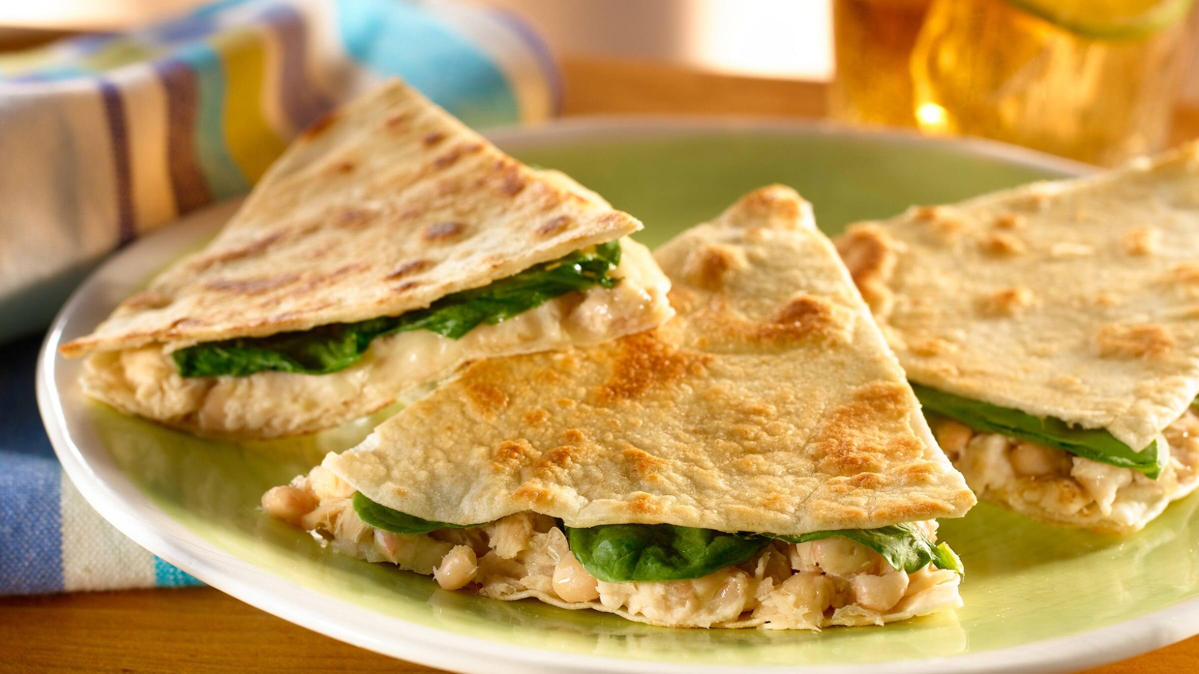 Warm White Bean & Tuna Quesadillas HellmannsV2 Us