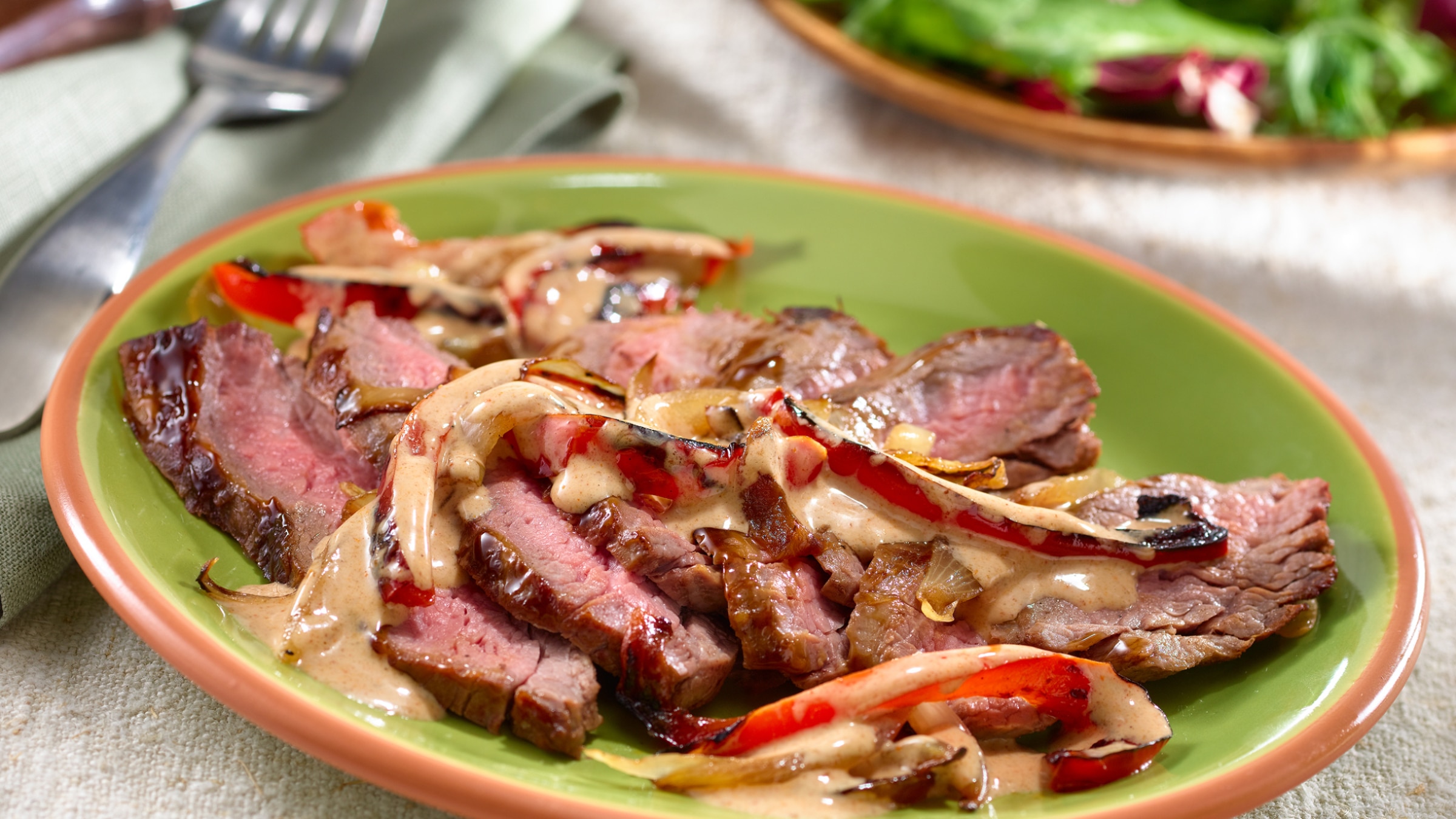 Cheesy Chipotle Steak