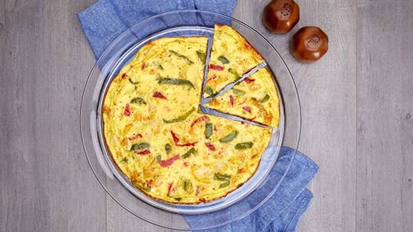 Cheddar Broccoli Rice and Veggie Frittata Cheddar Broccoli Rice and Veggie Frittata