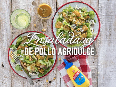 Ensalada de Pollo Agridulce Ensalada de Pollo Agridulce