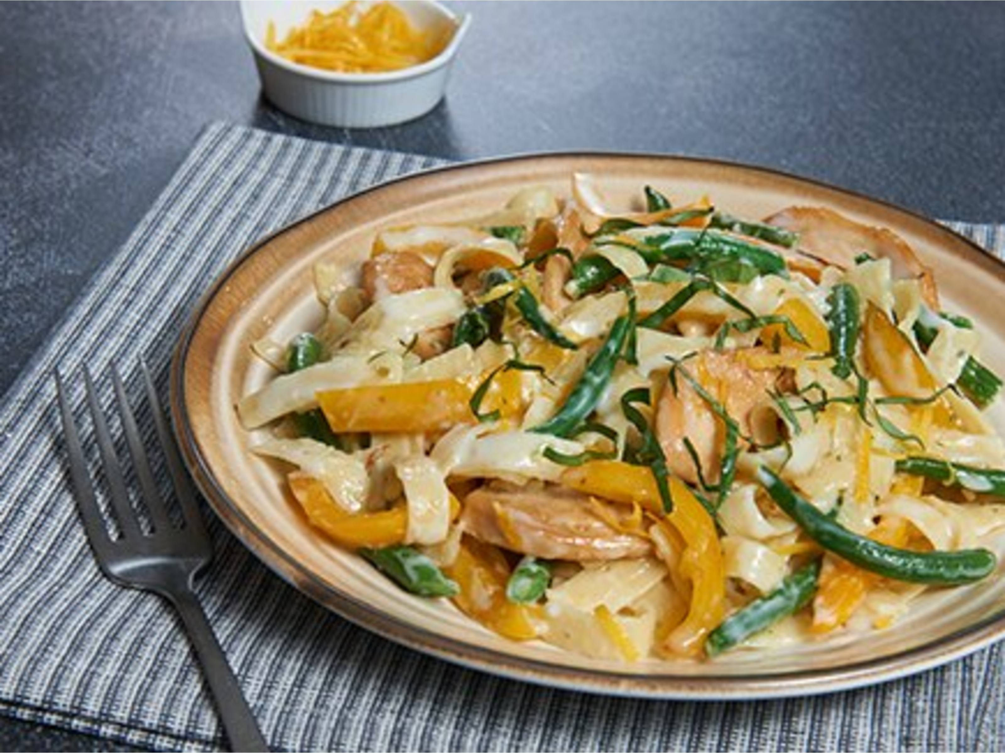 Lemon Basil Chicken Parmesan Pasta Lemon Basil Chicken Parmesan Pasta