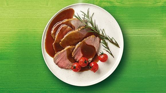 Eye of Round Roast Beef with Au Jus Gravy Eye of Round Roast Beef with Au Jus Gravy