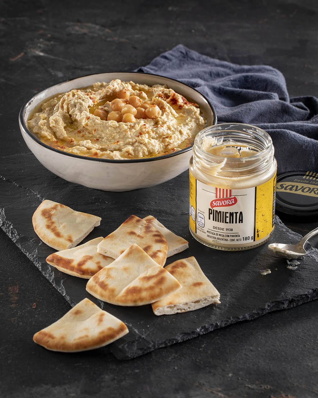 Hummus al estilo Savora Hummus al estilo Savora