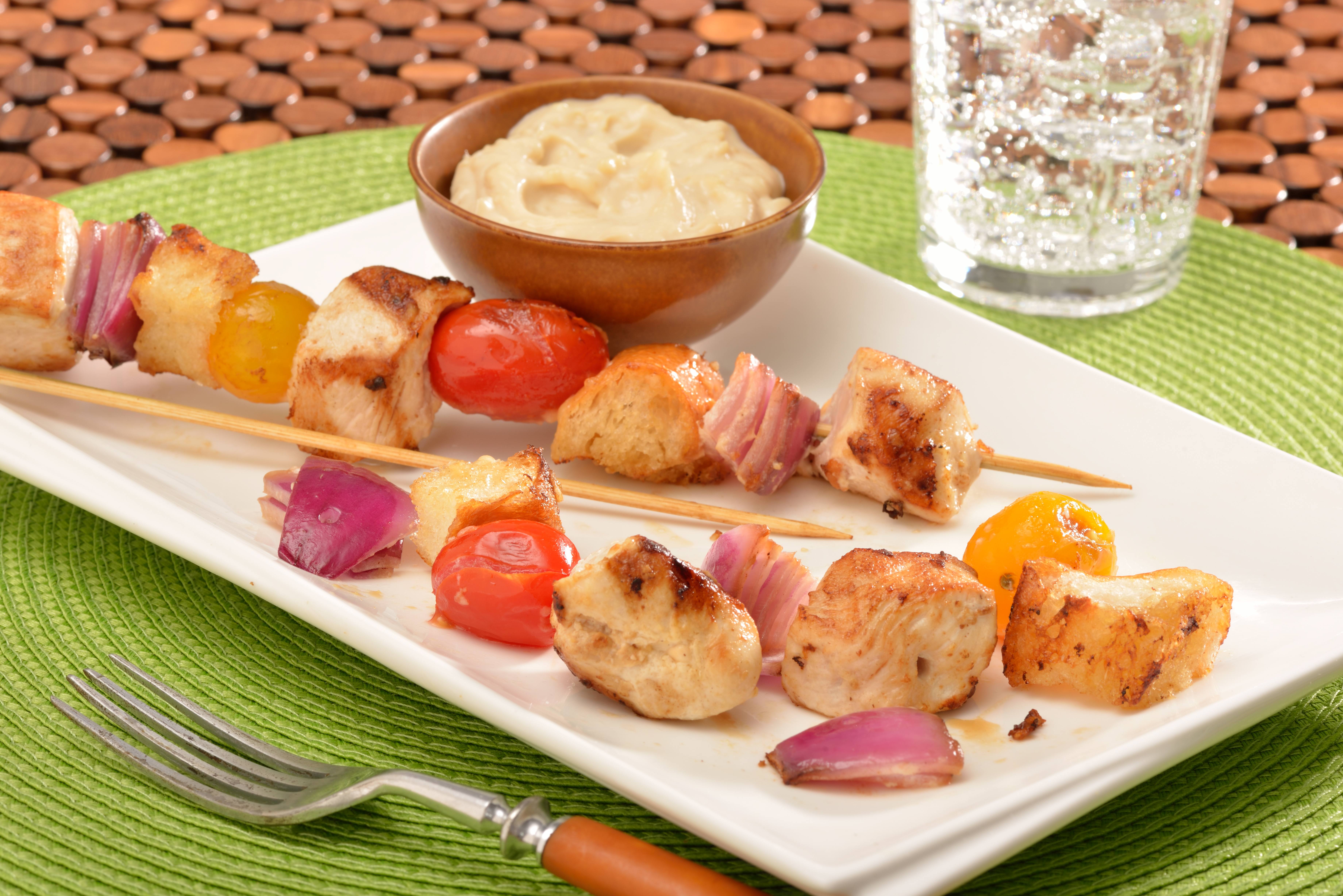 Hähnchen-Spieße | Hellmann's Deutschland