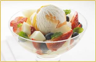 Salade de fruits glacée Salade de fruits glacée