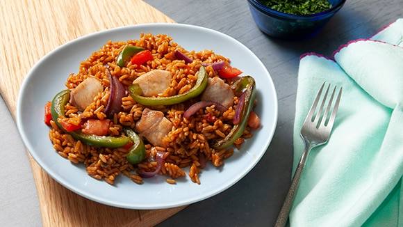 Paella Fácil con Pollo Paella Fácil con Pollo