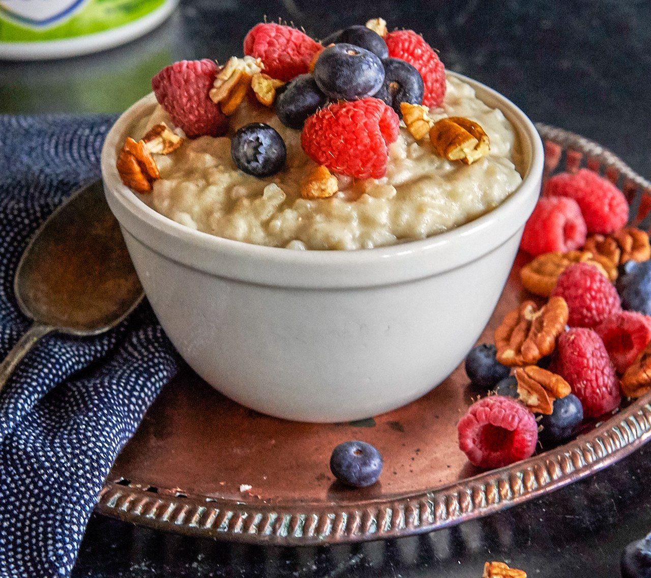 Vegan Breakfast Rice Pudding Vegan Breakfast Rice Pudding