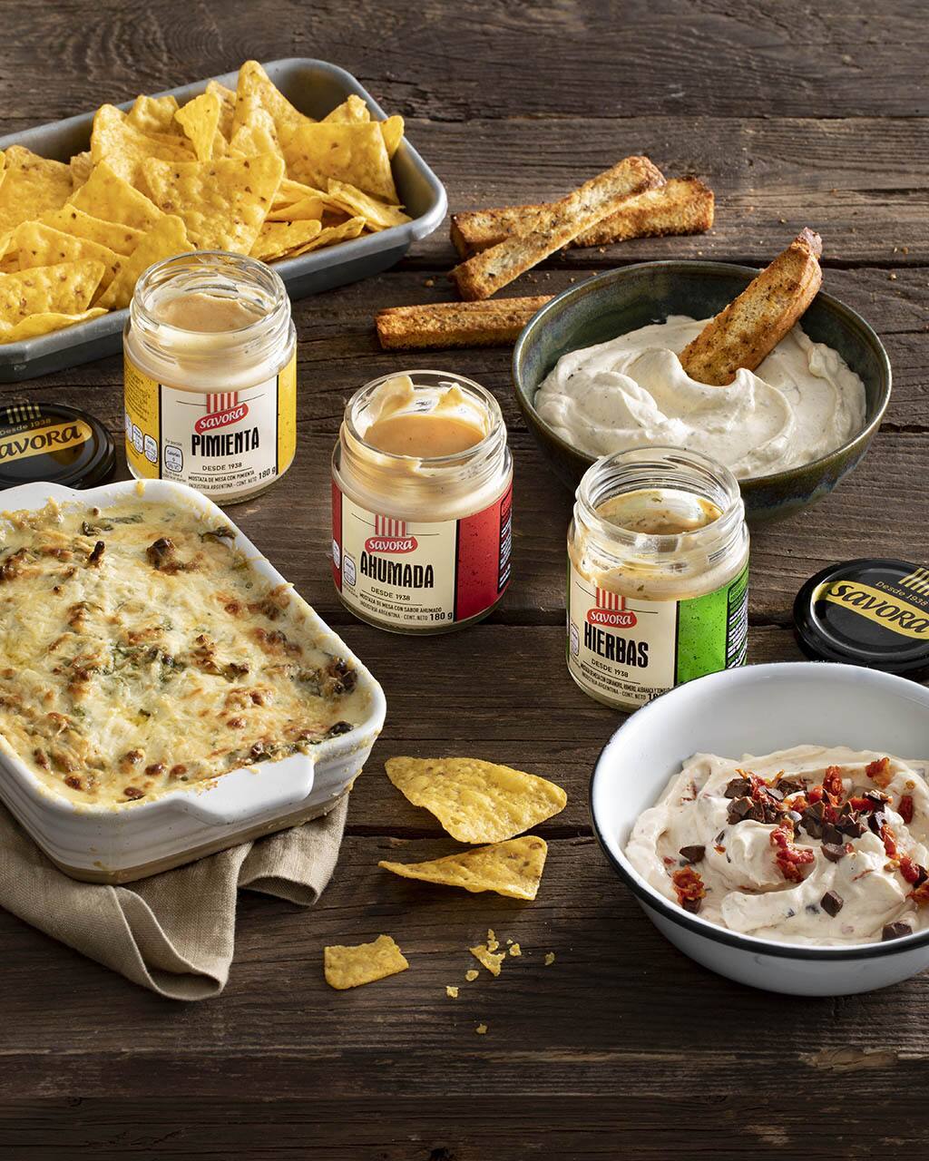 DIP: Queso crema con Savora Ahumada DIP: Queso crema con Savora Ahumada