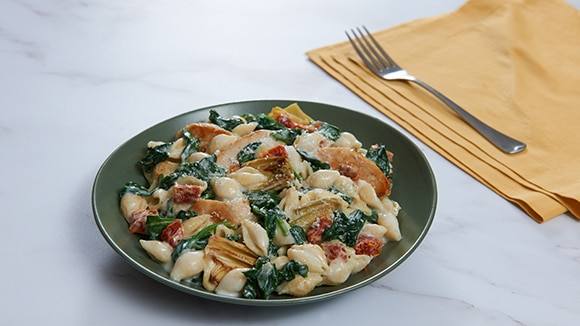 Spinach Artichoke Chicken & Pasta Spinach Artichoke Chicken & Pasta