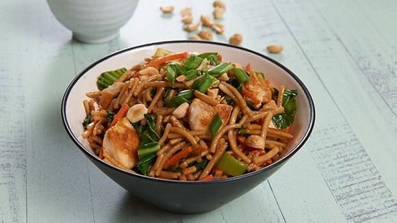 Chicken & Bok Choy Teriyaki Noodles Chicken & Bok Choy Teriyaki Noodles