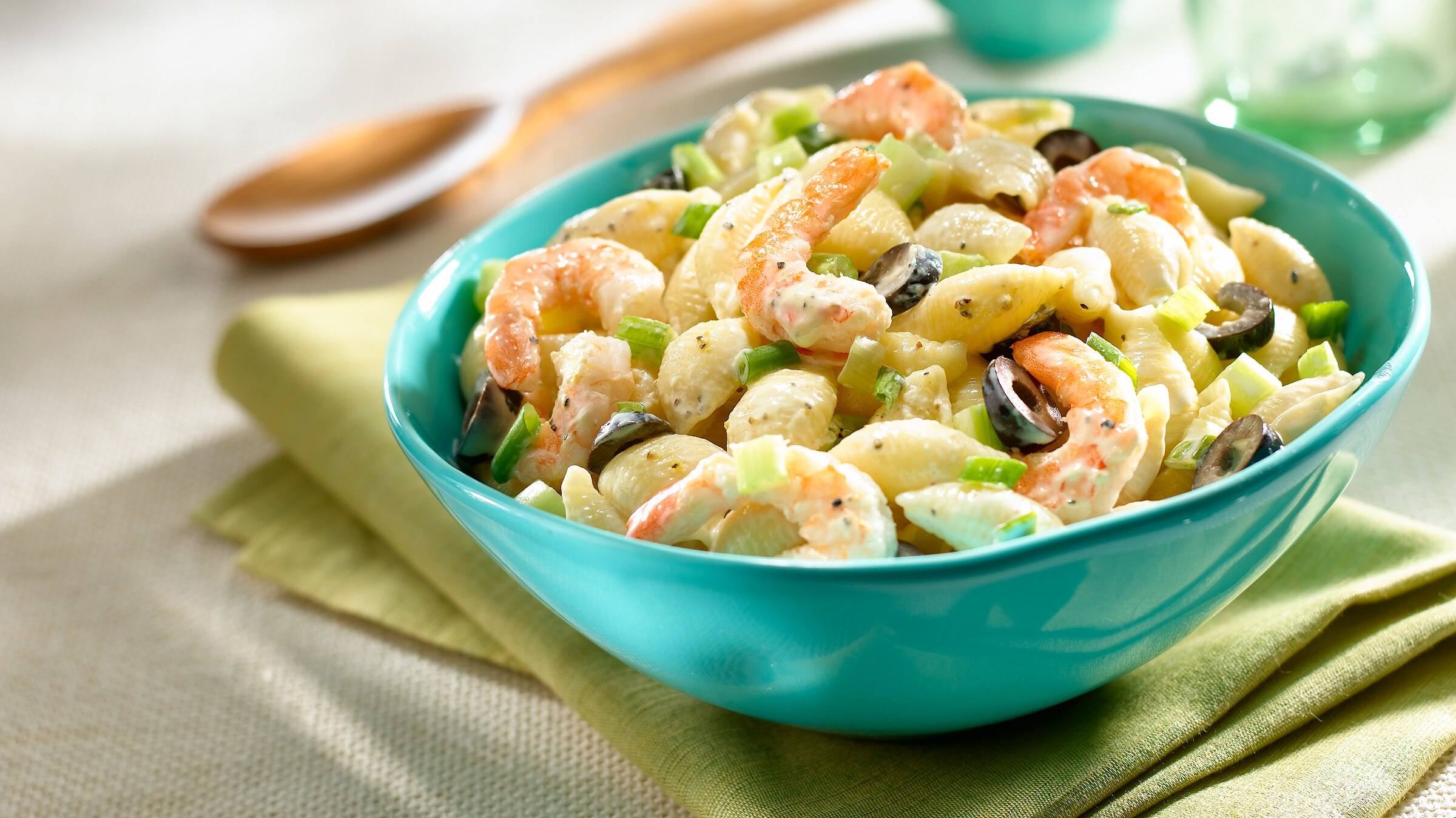 Final Lap Macaroni Salad with Shrimp Final Lap Macaroni Salad with Shrimp