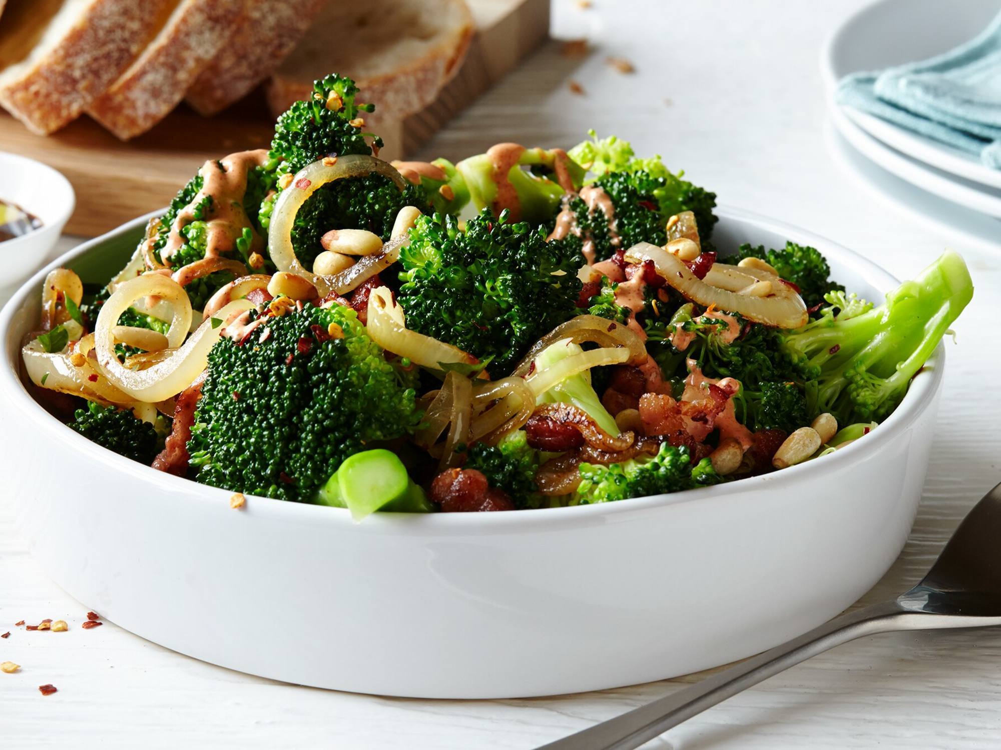 Ensalada de brócoli Ensalada de brócoli