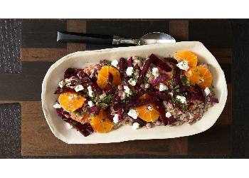 Lentil Citrus Salad with Goat Cheese Lentil Citrus Salad with Goat Cheese